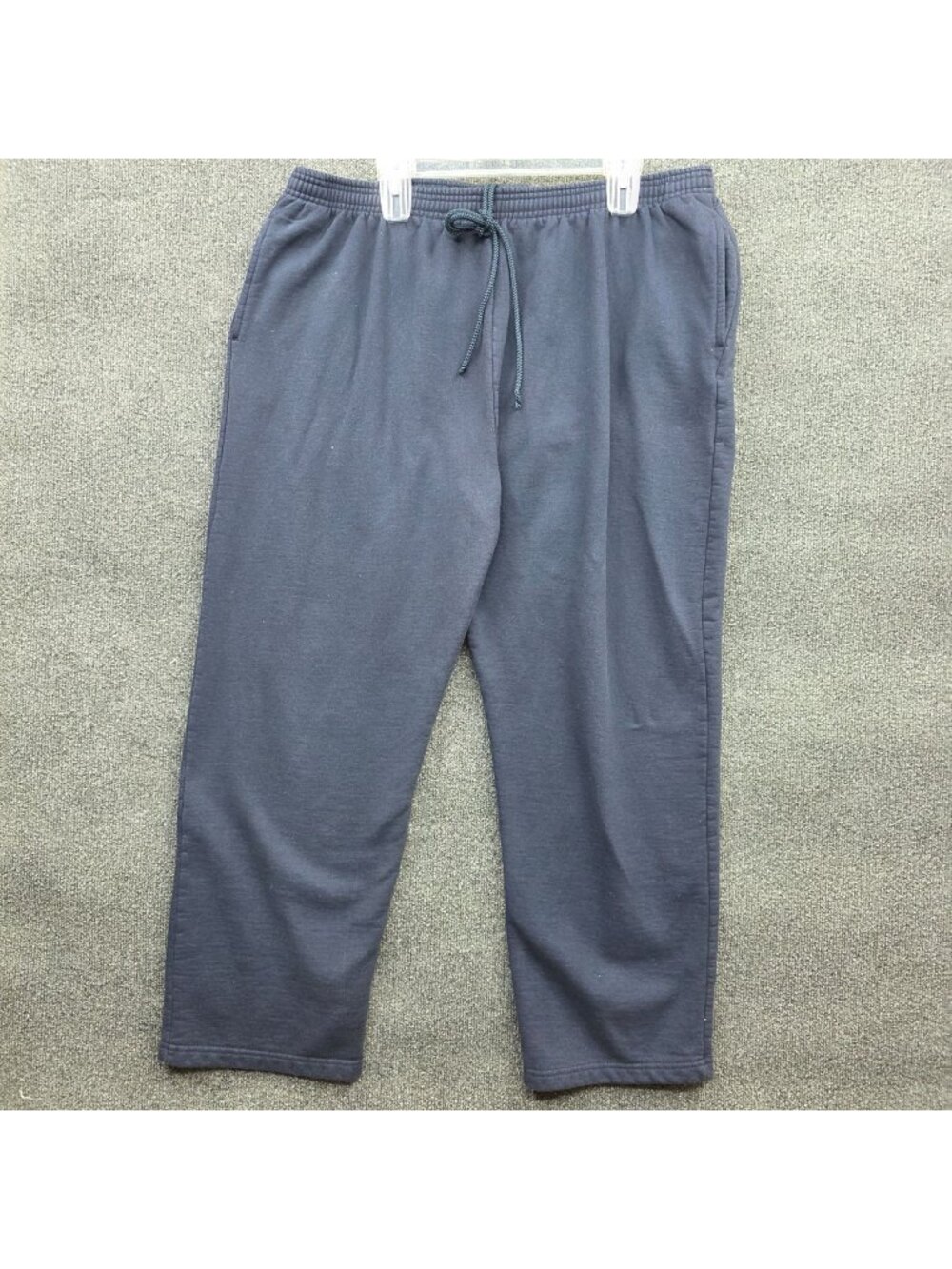 KingSize Fleece Sweatpants 2XL Blue Casual Loungewear Minimalist Cozy Sporty